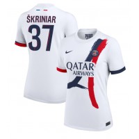 Paris Saint-Germain Milan Skriniar #37 Auswärtstrikot Frauen 2024-25 Kurzarm